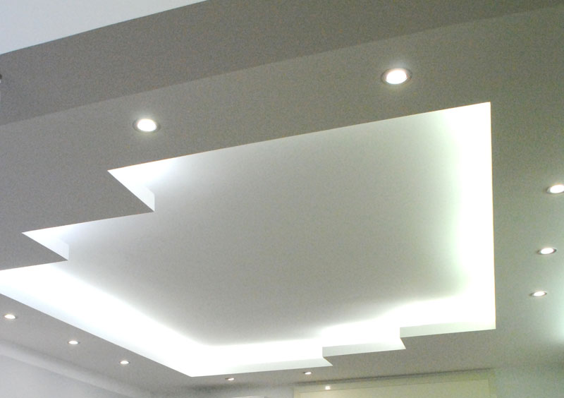 Controsoffittature artistiche napoli, pareti in cartongesso Luce diffusa cartongesso